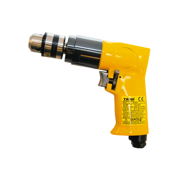 Yama 10 mm. 1800 RPM Kabzalı Havalı Matkap | Havalı El Aletleri | Hırda Market