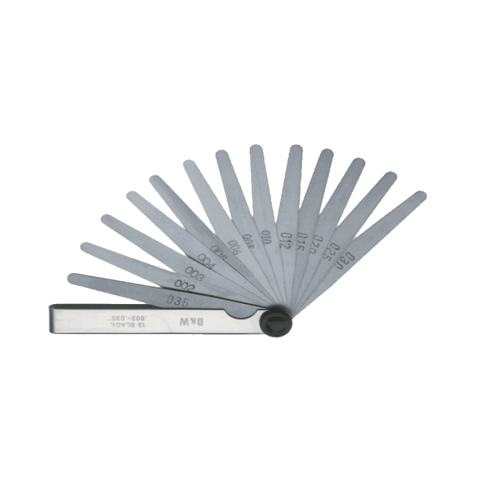 DWMeasuring 13 Yaprak Filler Çakıları | Mastarlar | Hırda Market