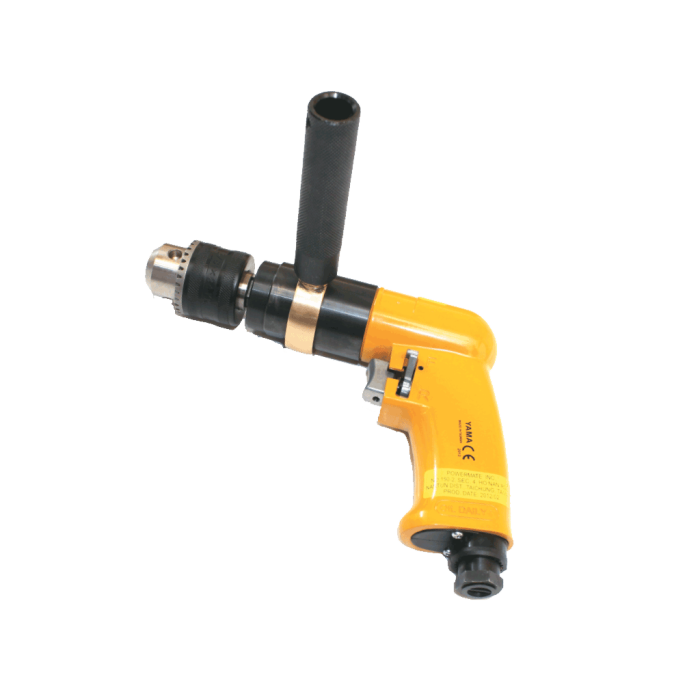 Yama 13 mm. 800 RPM Kabzalı Ağır Tip Havalı Matkap | Havalı El Aletleri | Hırda Market
