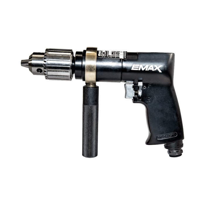 Emax 13 mm. 900 RPM Kabzalı Havalı Matkap | Havalı El Aletleri | Hırda Market