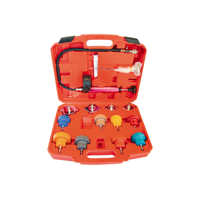 NTTools 14 Parça Radyatör Kaçak Tespit Cihazı | Motor Servis Ekipmanları | Hırda Market