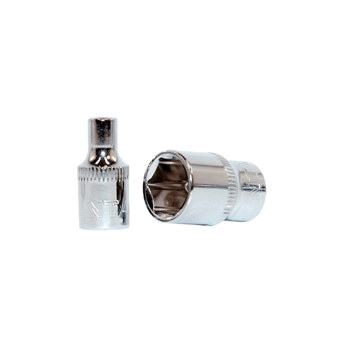 NTTools 1/4inç 6 Köşe CrV Lokmalar | CR-V Lokmalar | Hırda Market