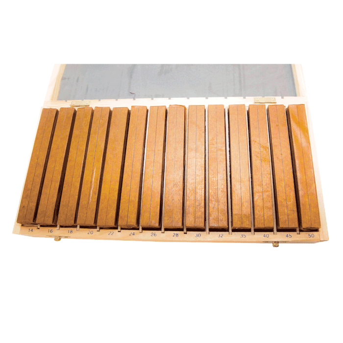 DWMeasuring 150 x 10 mm. 14 Çift Metrik Paralel Set | Mastarlar | Hırda Market