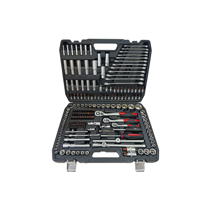NTTools 218 Parça 1/2inç 3/8inç 1/4inç S2 Cr-V Lokma Seti | CR-V Lokmalar | Hırda Market