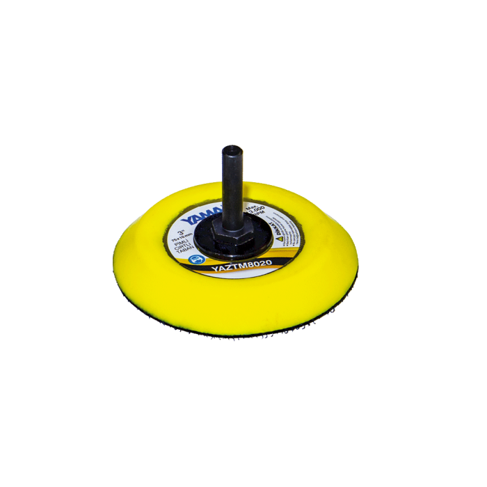 YamaPads 3inç 75x10 mm. Pimli Cırtlı Taban | Pads Zımp. Taban ve Polisaj Süng. | Hırda Market