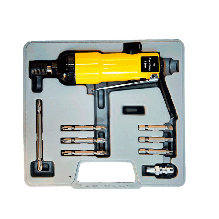 Yama 5 mm. 8000 RPM Düz Tip Havalı Tornavida Seti | Havalı El Aletleri | Hırda Market