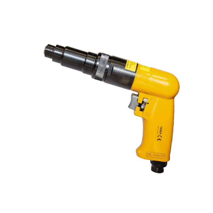 Yama 6mm.800RPM Kabzalı Tip Tornavida-Çubuk Bağlantılı | Havalı El Aletleri | Hırda Market
