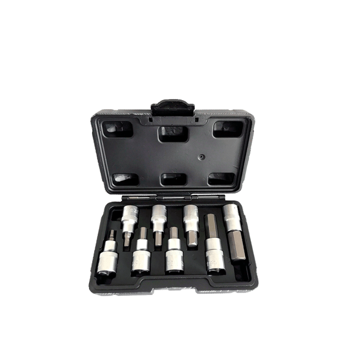 NTTools 8 Parça 1/2inç CR-V Allen Lokma Seti | CR-V Lokmalar | Hırda Market