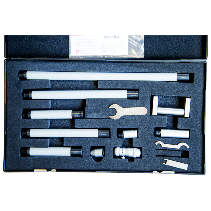 Werka İç Çap Mikrometre Seti 50-1000x0.01mm | Mikrometreler | Hırda Market