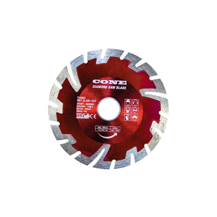 Cone Süper Turbo Elmas Daire Testereler | Elmas Daire Testereler | Hırda Market