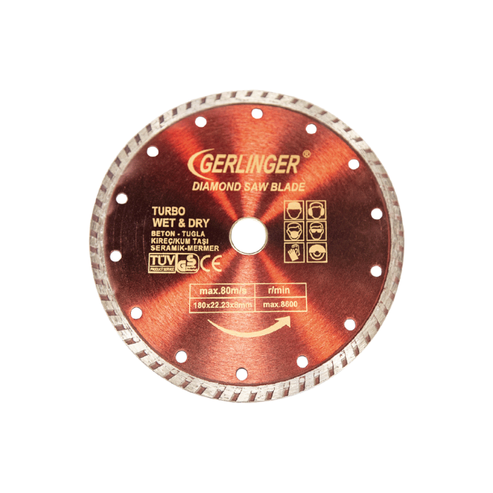 Gerlinger Turbo Elmas Daire Testereler | Elmas Daire Testereler | Hırda Market