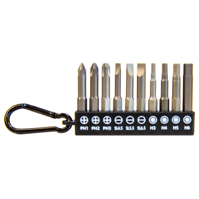 NTProbits 10 Parça 50mm S2 Manyetik Bits Seti - A Grubu | Bits Uçlar | Hırda Market